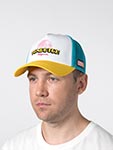 Бейсболка VON DUTCH арт. VD/1/CT/SURF/12 (белый/ желтый)